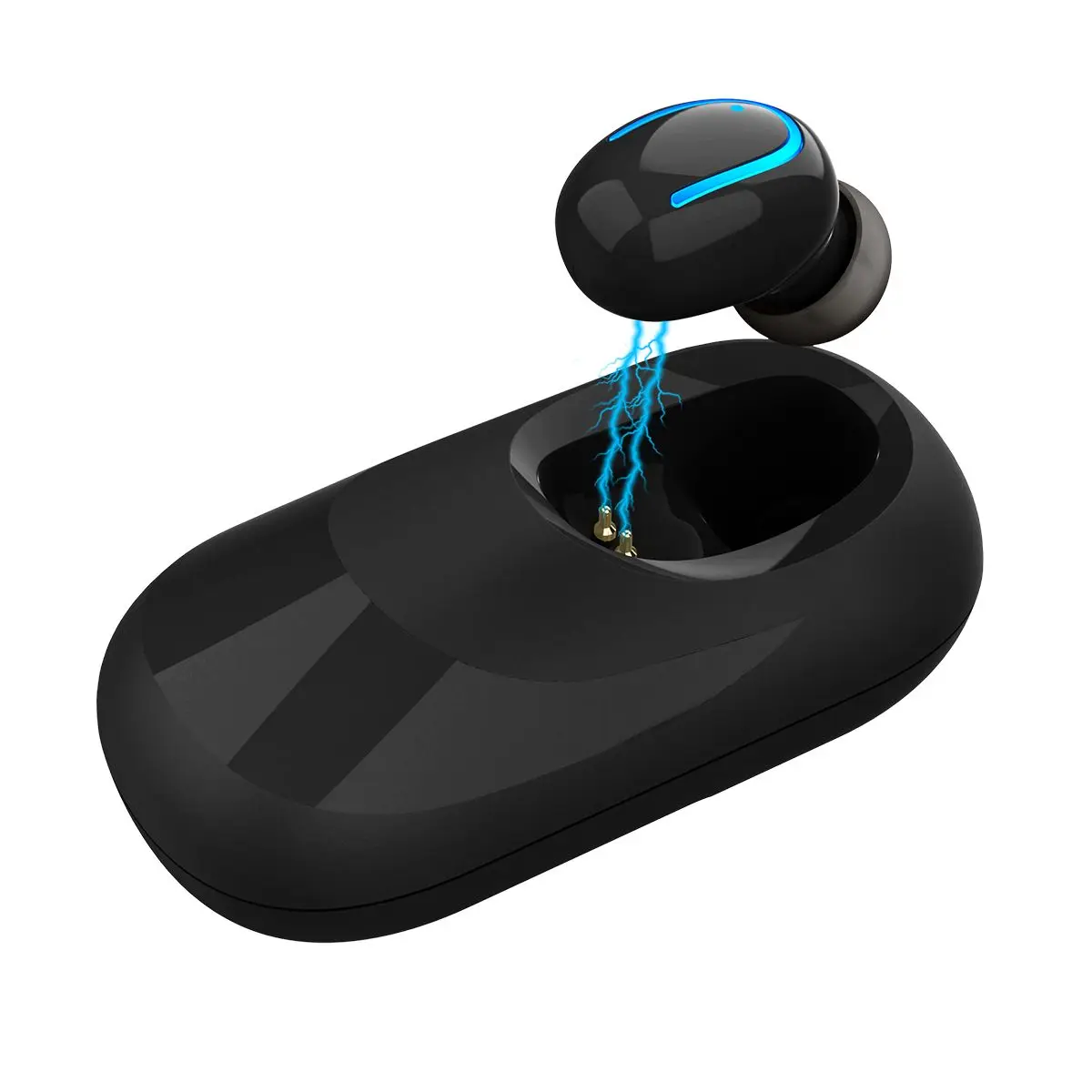 TWS bluetooth 5,0 Мини Портативный беспроводной солнечной зарядки наушники двойного назначения один в ухо гарнитура с солнечной зарядной коробкой