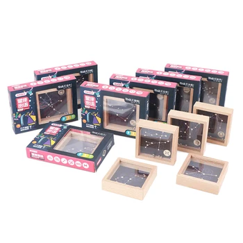 

12Pcs/Set Constellation Hand Shake Decompression Labyrinth Intelligent Toy Brain Teaser Toy For Children Stress Release