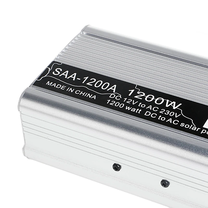DC12V к AC 230 В Солнечный Мощность преобразователь USB Выход Stableping Поддержка