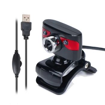 

A886 USB 1.3 Megapixel Computer Webcam Camera Rotatable Web Cam with Mic Support Night Vision for PC Android TV