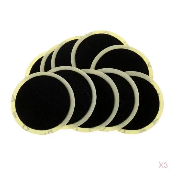 30pcs 25mm Glueless Rubber Patches for Motor Bike Tie Inner Tube Puncture Repair Patches Fast Repair Tools 30pcs 25mm Glueless Rubber Patches for Motor Bike Tie Inner Tube Puncture Repair Patches Fast Repair Tools