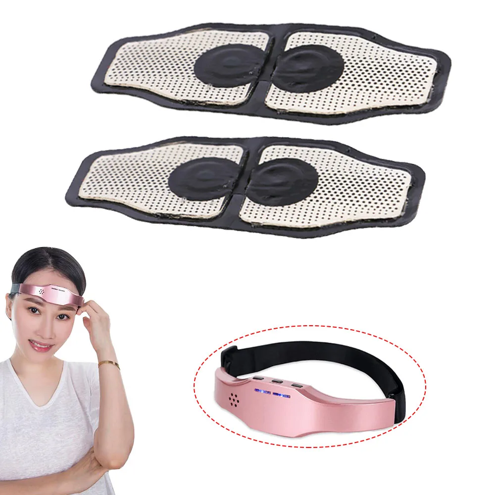 2pcs Replacement Patch for Head Massager Migraine Insomnia Relief Improve Sleep Health Stress Forehead Massage Device | Красота и