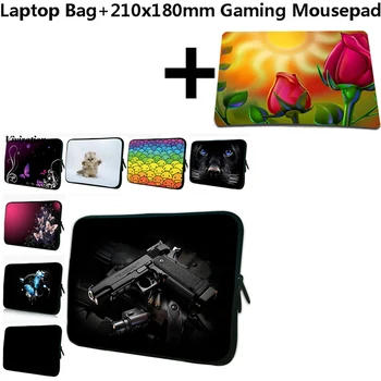 

21x18cm Mousepad+Universal Tablet 10.1" 10.2" 10" 9.7" Case Mens Boys Bag For iPad Air 2/Lenovo/Samsung Netbook Tablet PC Case