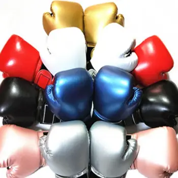 

1 Pair Kids Pearlescent Boxing Gloves Sanda Fight Sandbags Gloves Forming Boxing Gloves Training Gloves For Age 3-10 Years