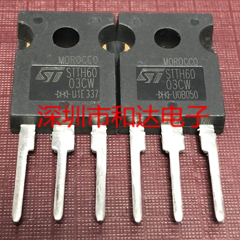 5 шт. STTH6003CW-247 300V 60A