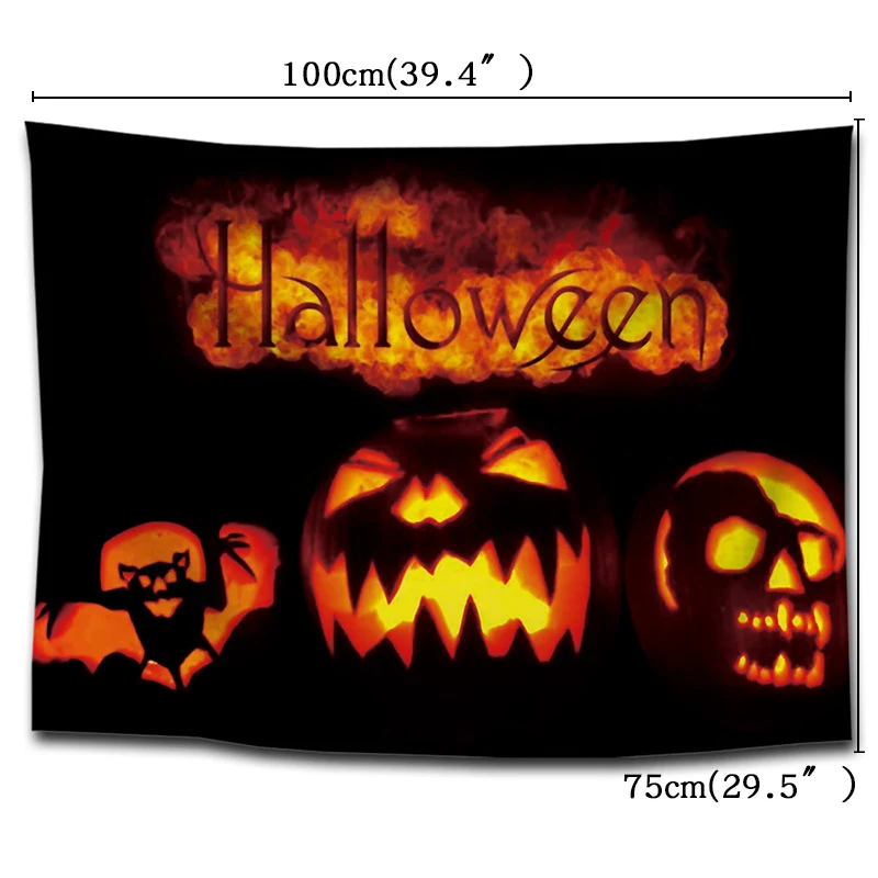 22-style-1pcs 75*100 см декор для Хэллоуина, вечеринки настенный гобелен украшения Хэллоуин вечерние эксклюзивный настенный гобелен всеми любимый персонаж - Цвет: 22-style-1pcs