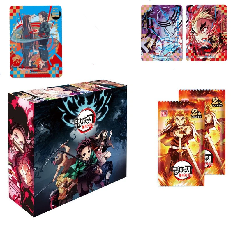 Demon Slayer Card TCG Game Cards Table Toys For Family Children 