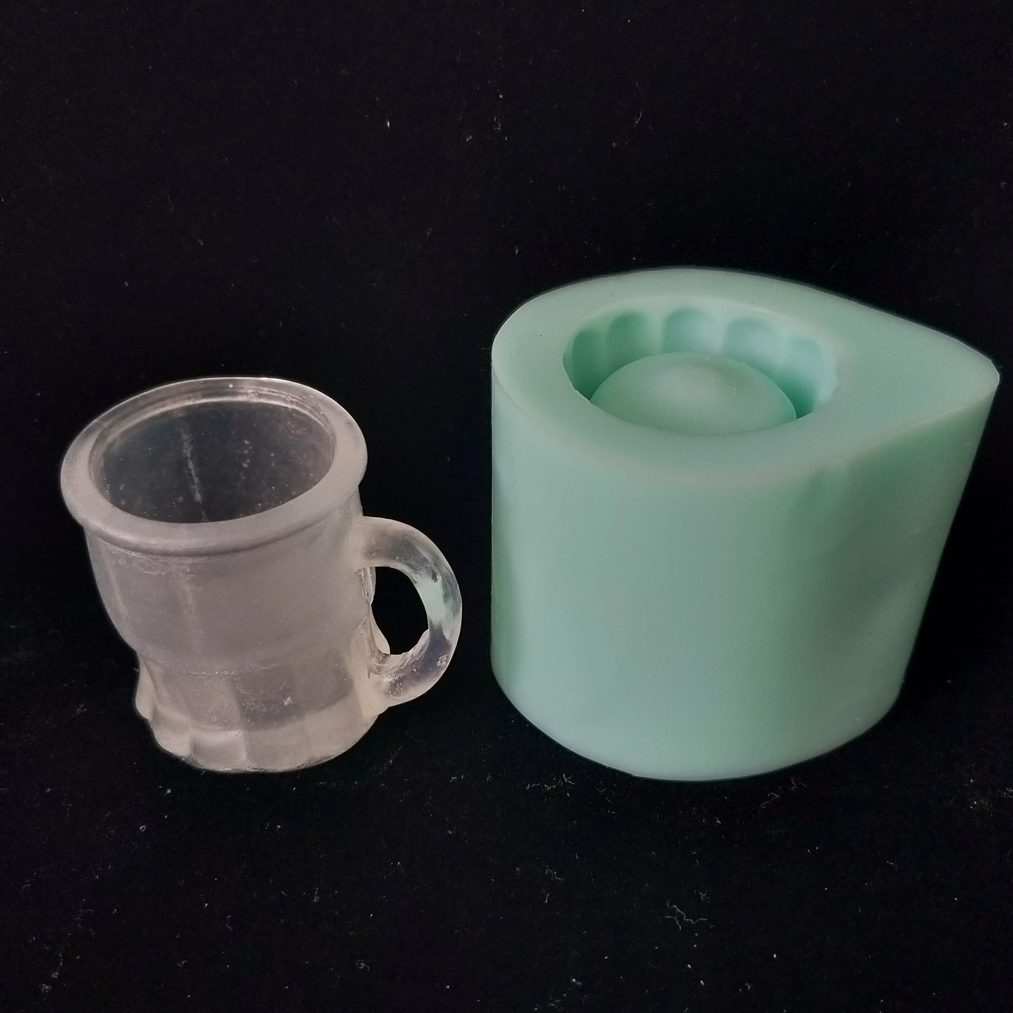QT0168 PRZY, силиконовая форма для стеклянной чашки, пивная кружка, форма для мыла ручной работы, формы для изготовления свечей, силиконовая форма, полимерная глина, формы