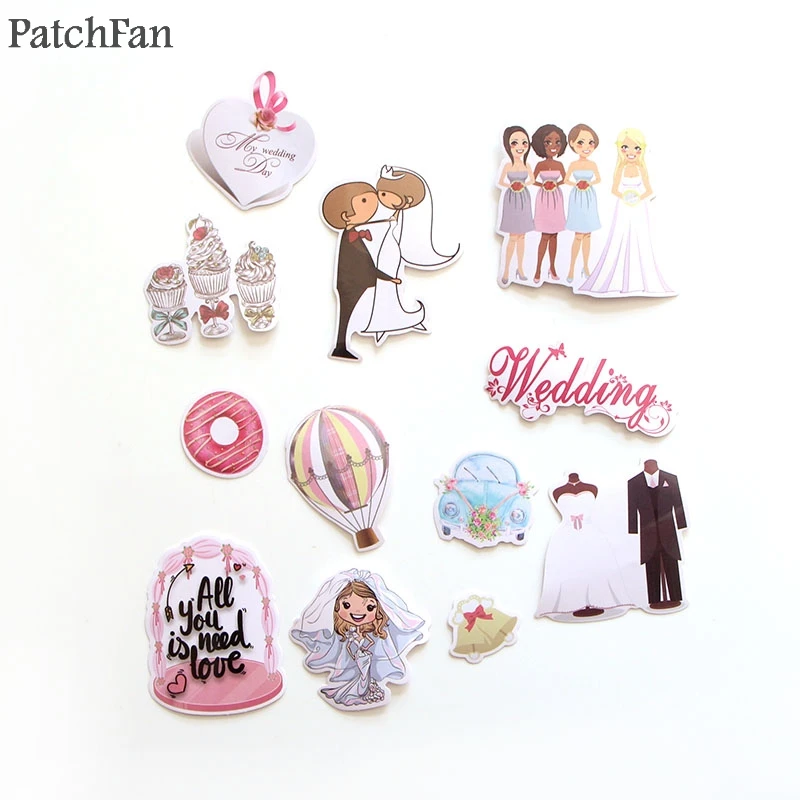 68pcs Wedding theme Art print home decor wall notebook phone luggage laptop bicycle scrapbooking album stickers A1340,cartoon stickers,decorative stickers,self adhesive stickers,stationery stickers,paper stickers,adhesive stickers,decorative labels stickers,cartoon sticker