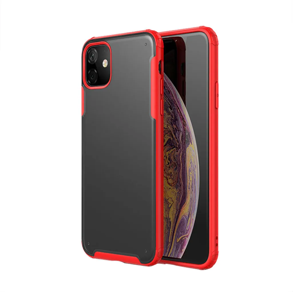 Ouhaobin чехол для телефона для iPhone 11 ультра тонкий ударопрочный прозрачный резиновый ЖЕСТКИЙ чехол из поликарбоната для iPhone 11 Pro для iPhone 11 Pro Max