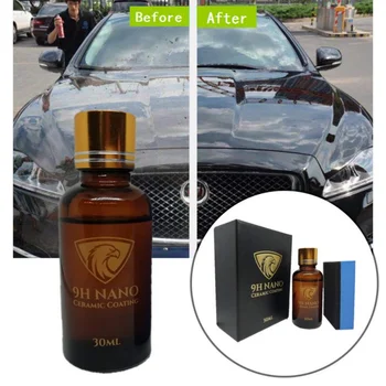 

Auto Products Liquid Skin Glass Nano Hydrophobic Ceramic Coating Car Polish Anti-scratch Auto Paint Care A,