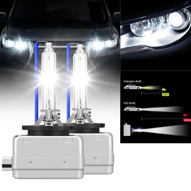 2 шт. 12V 35W D1S D1C HID ксеноновая лампа ксенон головной светильник автомобильных фар светильник 6000 К Авто 10000K 8000 к 5000 12000 4300 ксеноновая лампа Q0G3