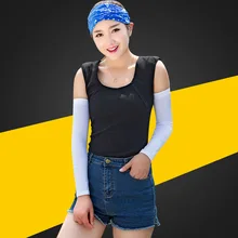 Летние уличные спортивные солнцезащитные бесшовные манжеты 3D для верховой езды, защитные рукава для бега, фитнеса, рыболовства, солнцестойкие ледяные рукава