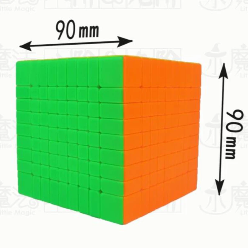 Yuxin маленький магический 9x9 9 слой кубик без наклеек Профессиональный Zhisheng CubePuzzle 9x9x9 Дети Cubo Magico подарок