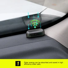 1 шт. Универсальная автомобильная поддельная Солнечная энергия сигнальная лампа система Предупреждение кражи Вспышка мигающая Противоугонная предупреждение светодиодный светильник