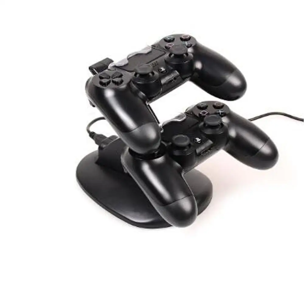 Зарядная станция для контроллера PS4 двойной разъем USB светодиодный сигнал