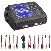 Htrc T240 C240 Lipo Lader Dual Channel Ac 150W Dc 240W Touch Screen Balans Lader Ontlader C150 T150 voor Rc Modellen Speelgoed