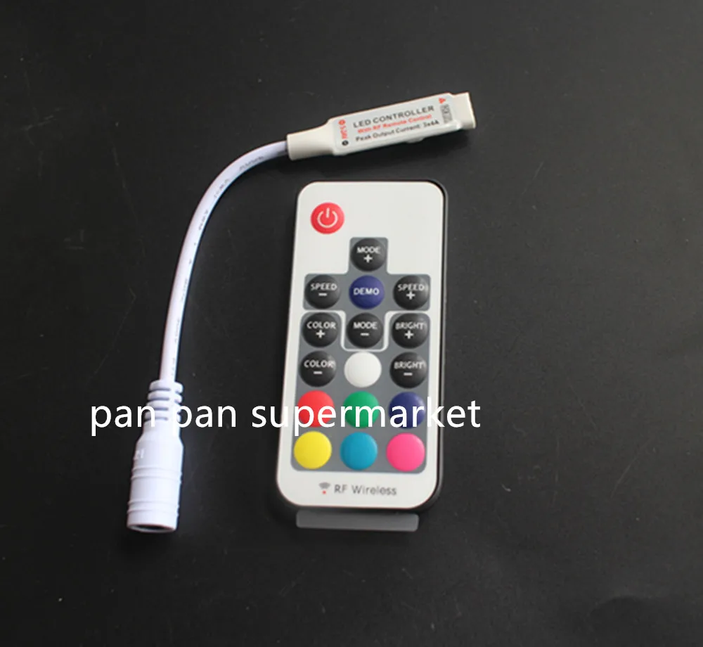 Contrôleur LED Magic RVB Avancé: Télécommande RF 3/14 / 17 Pour WS2811 WS2812B SK6812 UCS1903 Du