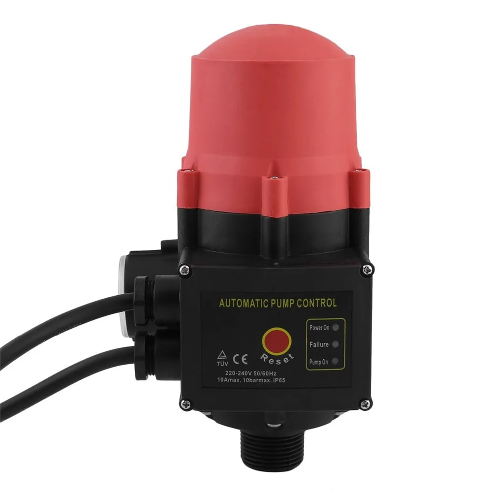 

JSK-2 Professional Pump Pressure Control Switch Electronic Water Pump Switch Automatic Water Pump Pressure Controller EU Plug
