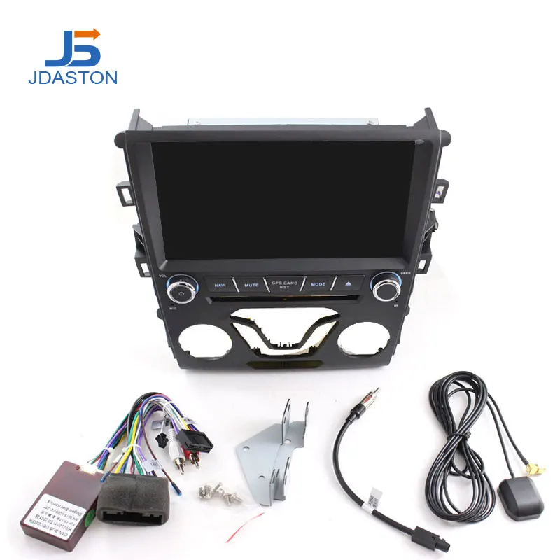 JDASTON Android 10 0 автомобильный DVD плеер для Ford Mondeo 2013 2014 мультимедийный 1 Din