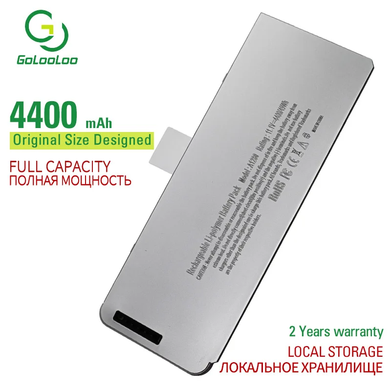Аккумулятор Golooloo A1280 для ноутбука 11 1 В 49 Втч Appie MacBook 13 дюймов A1278 MB466 */A MB466J MB466LL MB466X