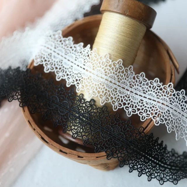 Black Guipure Lace - Sew Much Fabric