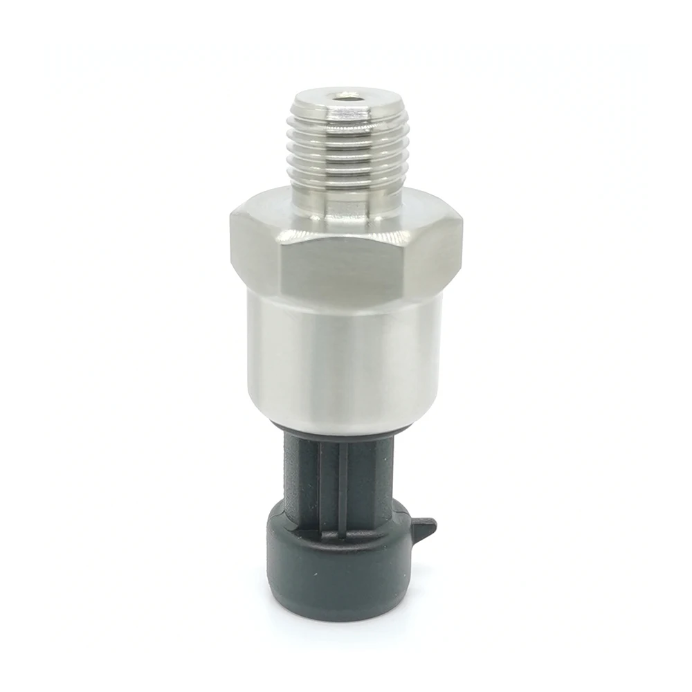 Pressure Sensor Transducer Transmitter for Water Oil Fuel Gas Air Car G1/4 1.2Mpa 174psi 5-12VDC Ceramic Chip Stainless Steel