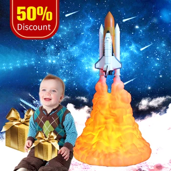 

New Arrival Night Light 3D print table lamp LED New year christmas Holiday party supply decoration novelty lighting Dropshiping