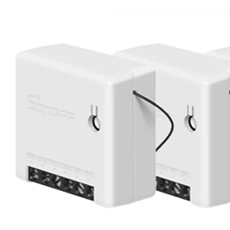 2PC Sonoff Mini Sonoff мини умный дом Wifi переключатель DIY пульт дистанционного управления совместим с внешним переключателем работа с Alexa Google Home eWeLink - Комплект: 2PC Sonoff Mini