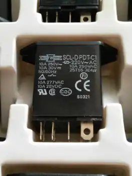 

Free Shipping 10PCS/LOT Intermediate Relay SCL-DPDT-C1 220V ~ AC