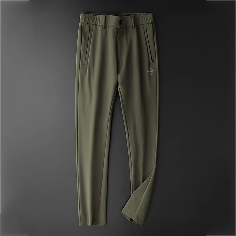 Брюки BROWON мужские повседневные Мягкие плотные нейлоновые брюки свободного