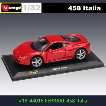 

Bburago New 1:32 Ferrari 458 LTALIA alloy car model and toy car die casting static car model collection dedicated