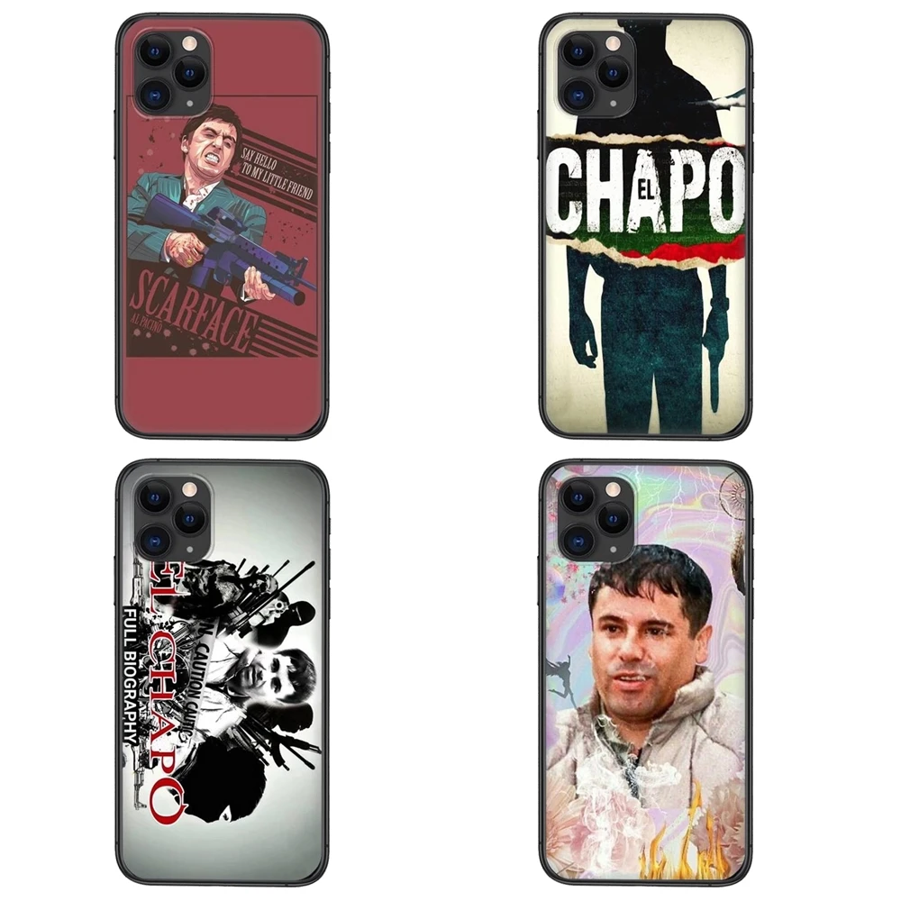 Милый Мягкий чехол El Chapo из ТПУ с аксессуарами для Galaxy S30 S21 S20 Fe S10 S10E S9 S8 S7 S6 Edge Lite Plus