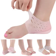 Силиконовые чашки пятки для пятку, лечение-увлажняющие носки каблук протектор Обувь на высоких каблуках ноги вставки уход ног рельеф