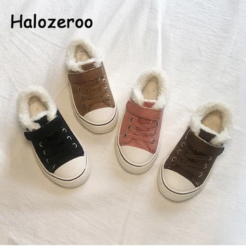 

Kids Sport Sneakers Baby Girls Warm Shoes Children Casual Sneakers Toddler Canvas Shoes Boys Brand Pink Sneakers Trainers Winter