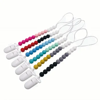 

Pacifier Chain Pacifier Clip Anti-lost Chain Safety ToY Baby And BPA-free Silicone Nipple Chain Baby Teether Anti-drop Chain