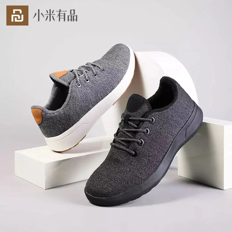 

Aishoes Sports Shoes For Male Sneakers Wool Shoes Men Autumn And Winter Warm And Waterproof Casual From Xiaomi Youpin