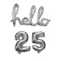 Silver Hello 25