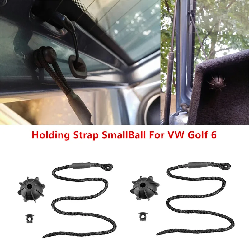 1 пара, полки для хэтчбека, крышка багажника, задняя веревки для полки, ремень для крепления, веревка для VW Golf 6 GTI R20 MK5 1K6 863 447 A