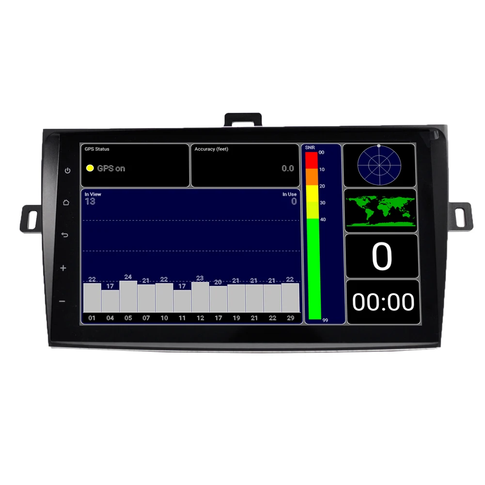 NaviTopia 9 дюймов Восьмиядерный 8 Core ram 2G rom 32G Android 8,1 автомобильный радиоплеер для Toyota Corolla 2007 2008-2013
