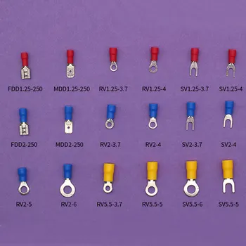 

320pcs 18 series Ferrules wire connector terminal block Electrical Insulated Crimp Terminator cold pressed insulated termina