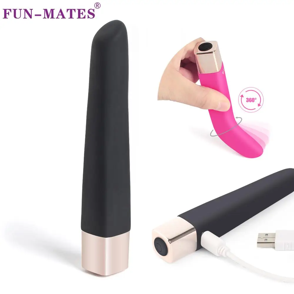 Bullet Usb Mini Vibrator 16 Speeds Clitoris Stimulator Lipstick_voghion.com