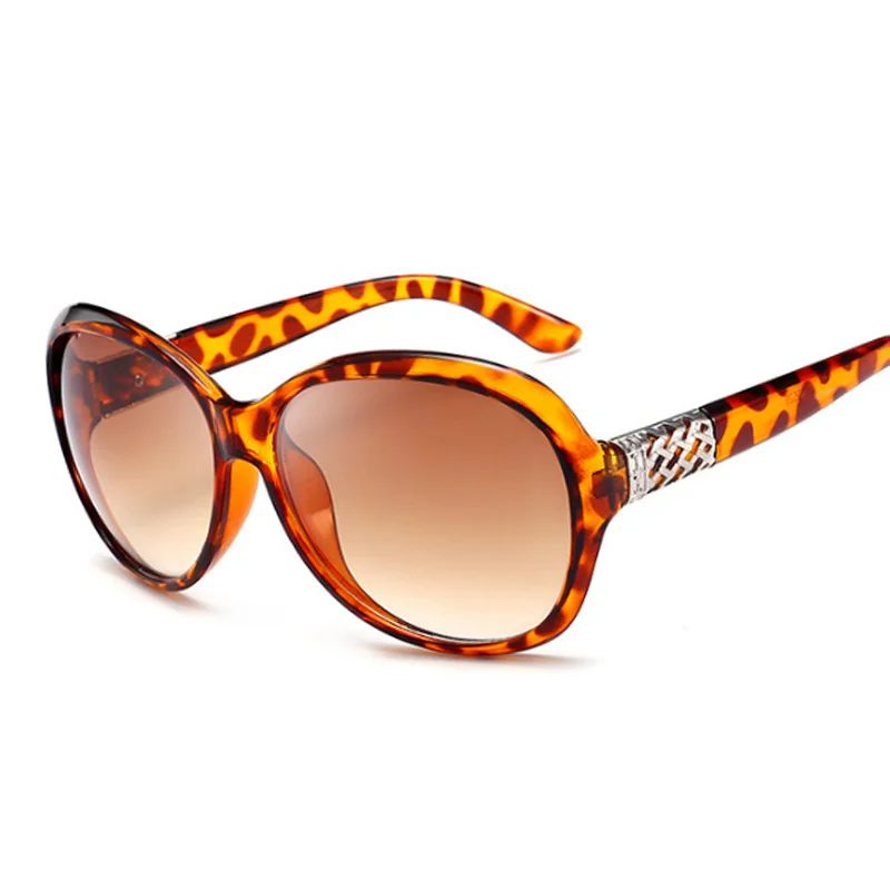 Túlméretezett Szüreti Stílusú Napszemüveg Nő Retro Ovális Női Márka Designer Számára Klasszikus Tükör Gradiens Oculos De Sol - Image 5