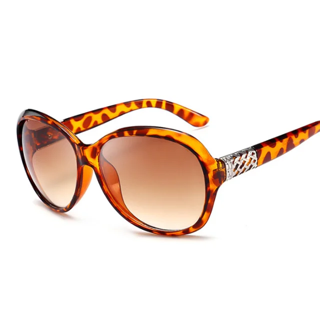 Túlméretezett Szüreti Stílusú Napszemüveg Nő Retro Ovális Női Márka Designer Számára Klasszikus Tükör Gradiens Oculos De Sol - Image 5