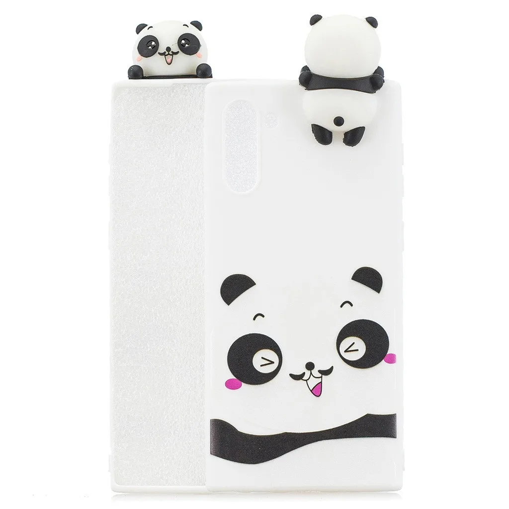 For Samsung Galaxy Note 10 6.3inch Panda New Personalized Print Phone Case Ultra Thin Soft Silicone Cute Cartoon Phone Case