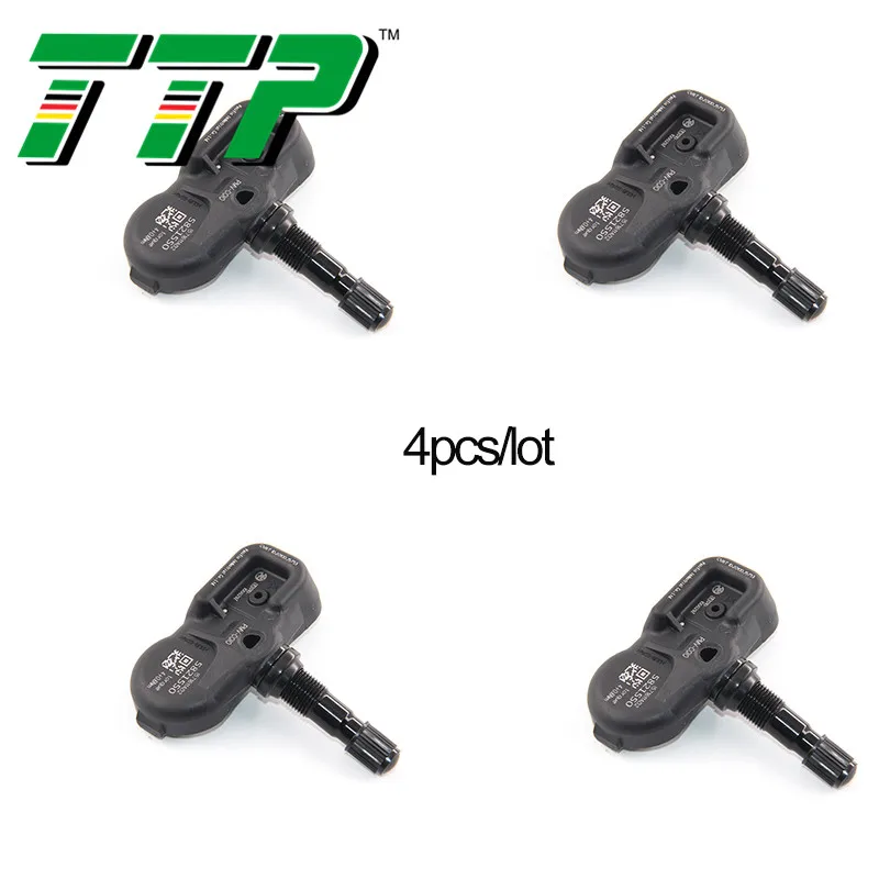 4PCS TTP 4 шт. 42607-06020 TPMS датчик давления в автомобильных шинах Система контроля клапанов для Toyota Avalon Camry Corolla Yaris Rav4 315 МГц - Цвет: 4PCS
