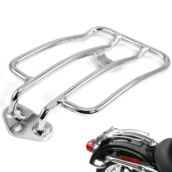 

Motorcycle Luggage Rack Backrest Rear Fender for Harley-Davidson Sportster Xl 883 Xl1200 X48 (Silver)