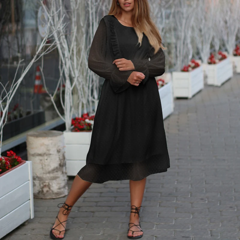 VONDA, платья в горошек для беременных, богемные пляжные платья, женские вечерние платья, женское сексуальное платье для беременных, сарафан, S-5XL