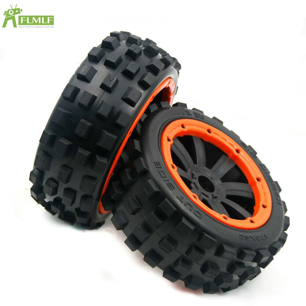 Front or Rear Wheel Tyres Hub Set Fit for 1/5 MADMAX HPI ROFUN ROVAN KM BAJA 5B RC CAR Toys PARTS | Игрушки и хобби