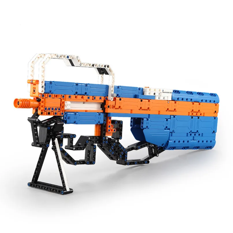 

Tommy TOY GUN Replica Building Blocks Technic Automatic Arms Weapon Sniper Gun Model Building-Bricks Kits Toys for Children.